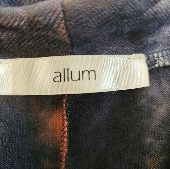 Allum‎ cowl neck tie dye light weight sweatshirt size xl - Picture 3 of 6